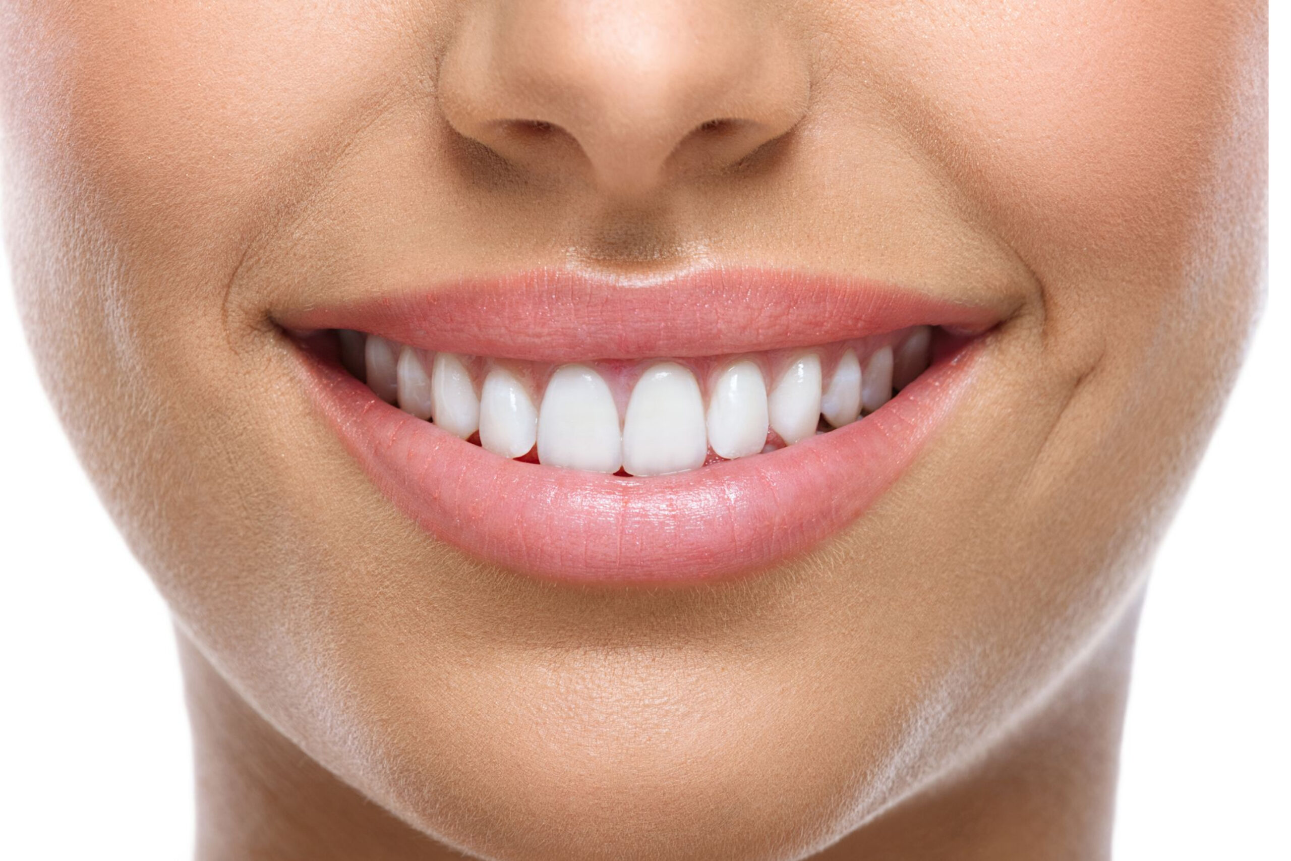 Healthy white smile